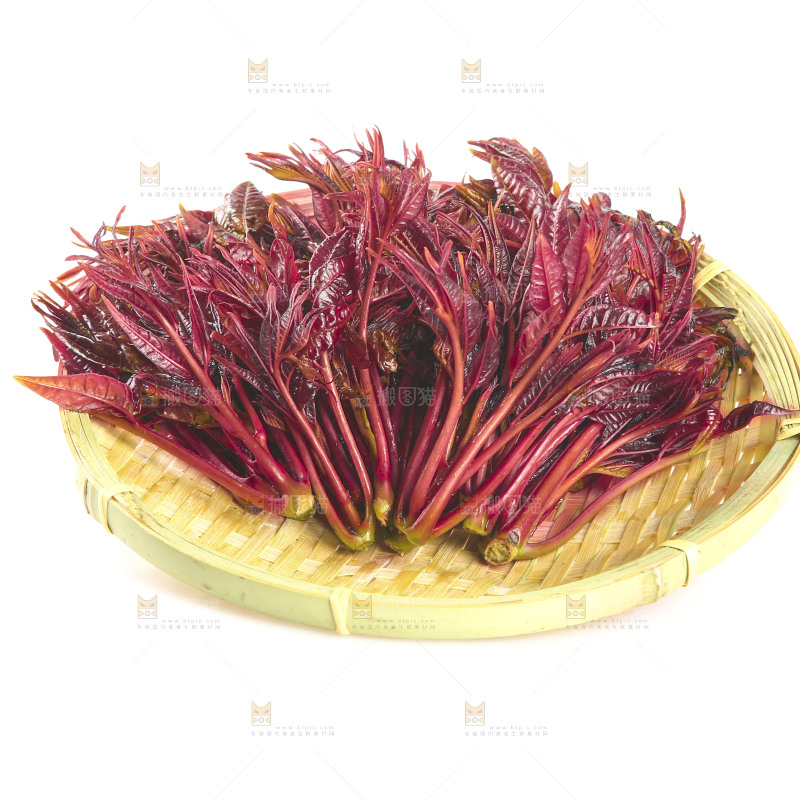 一篮红油香椿