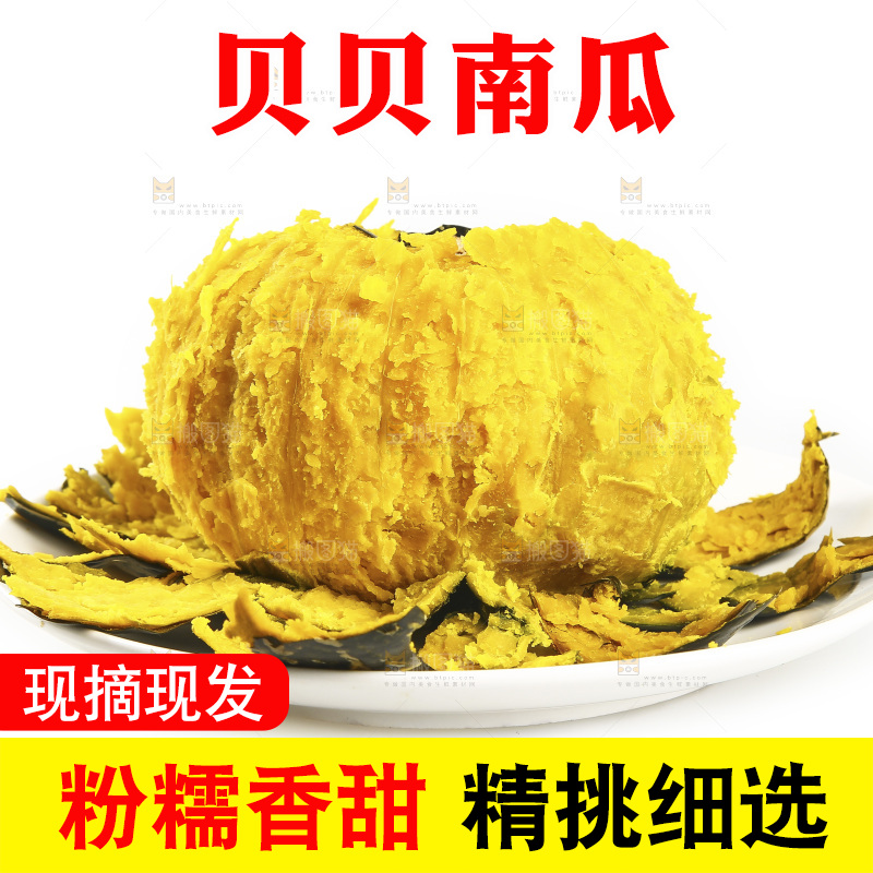 盘子里的贝贝小南瓜
