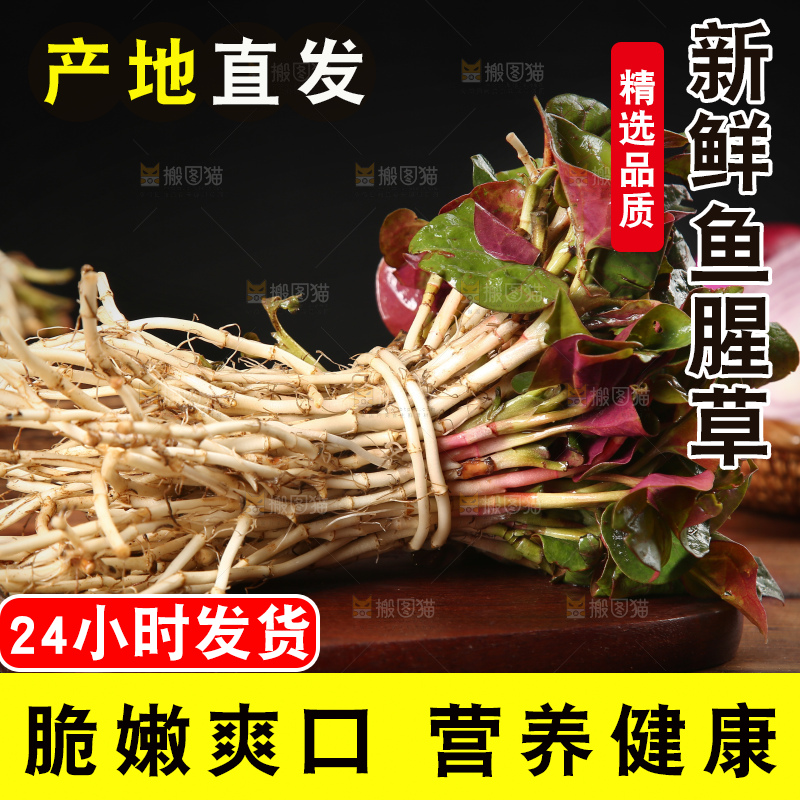木底上放着折耳根