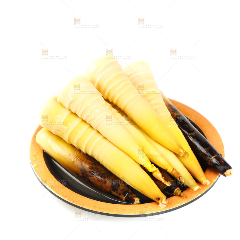 一盘老汤味手剥笋