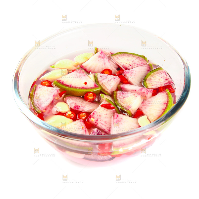 一碗泡椒冰淇淋萝卜