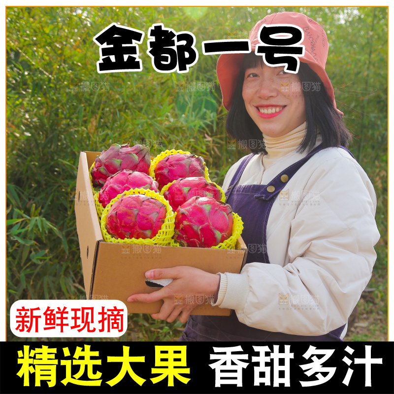 手里端着一箱金都一号