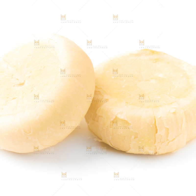 白底上的榴莲饼