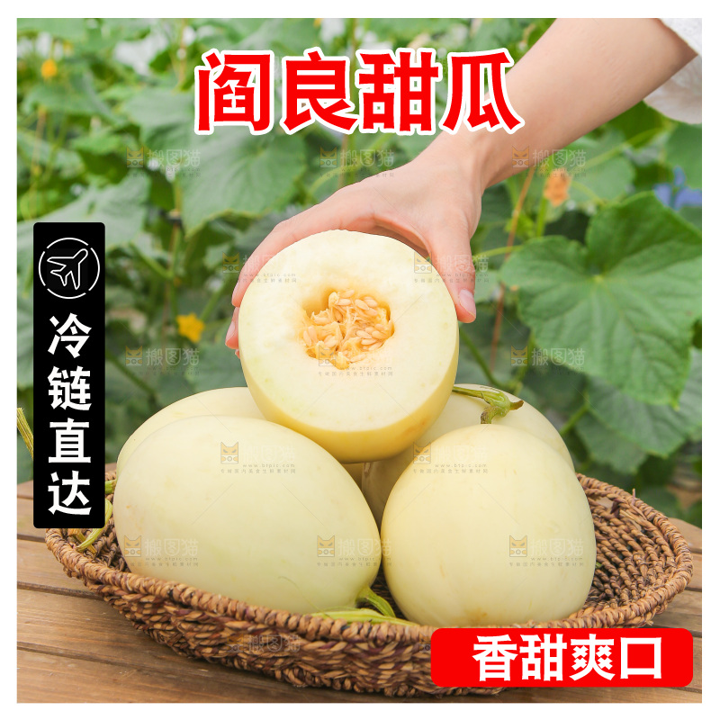 一篮阎良甜瓜