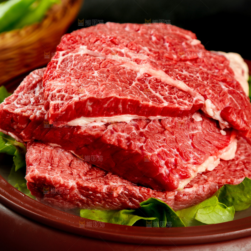 新鲜的牛腩肉