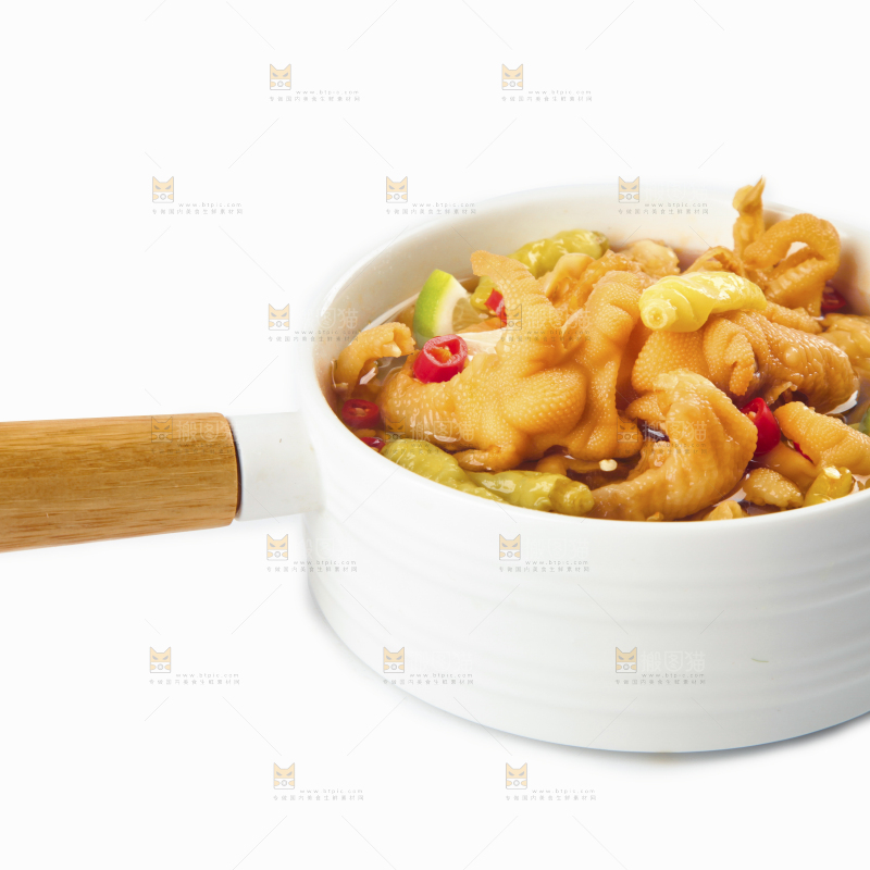 一盘柠檬泡椒无骨凤爪