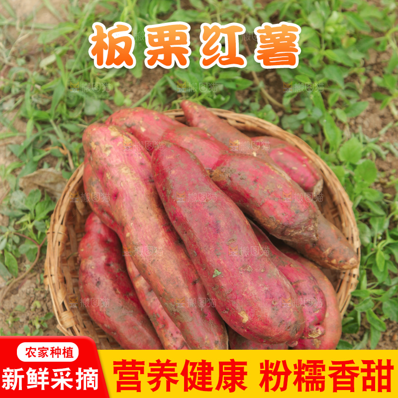 一篮板栗红薯