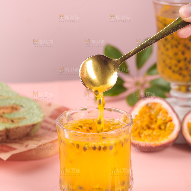 一杯百香果汁