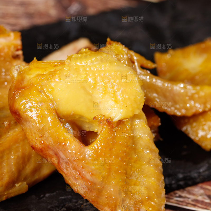 梅州盐焗鸡特写