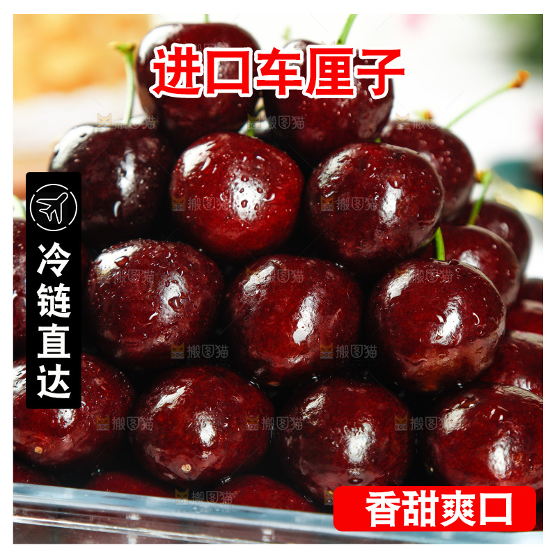 碗里装着黑珍珠车厘子