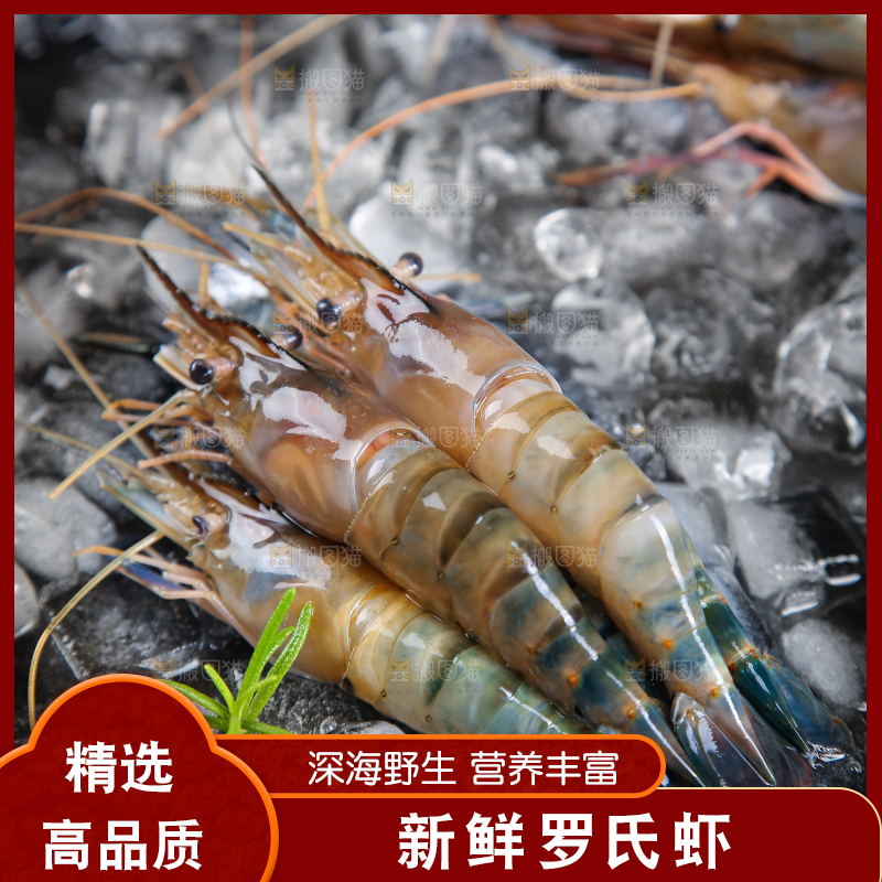 冰冻罗氏虾