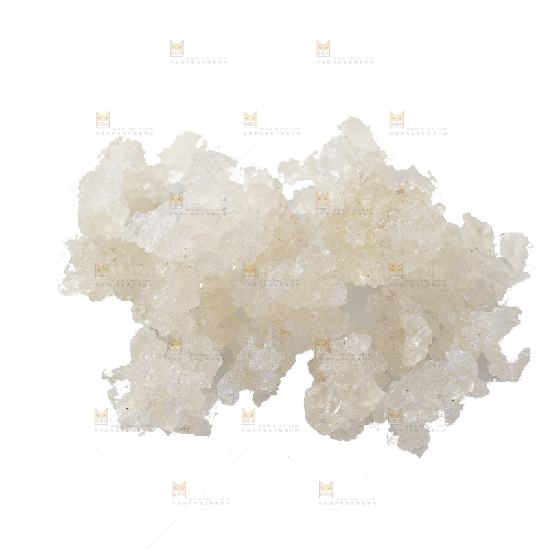 白底上放着一堆雪燕