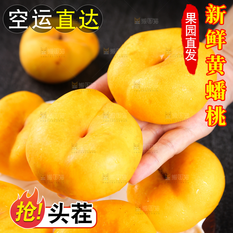 手里拿着黄金蟠桃