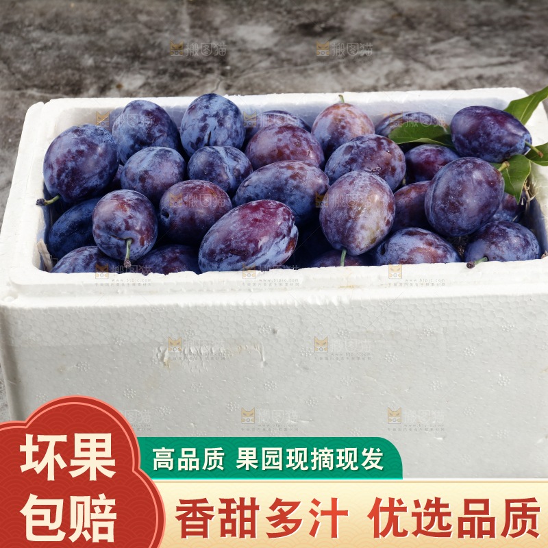 箱子里的新鲜大西梅