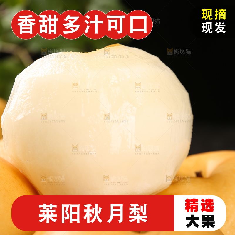堆放着的秋月梨
