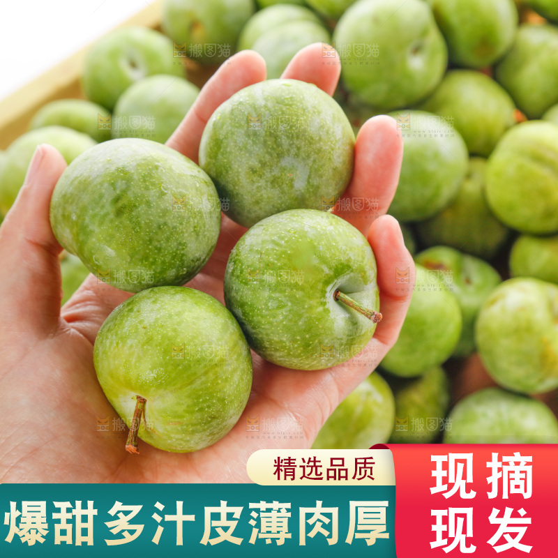 手里拿着脱骨李