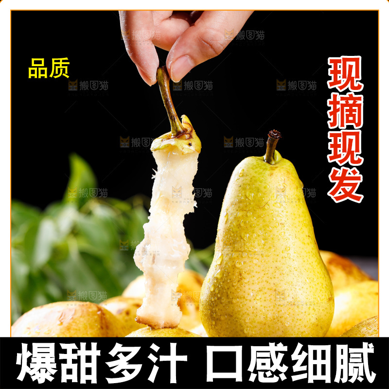 手里拿着太婆梨果核