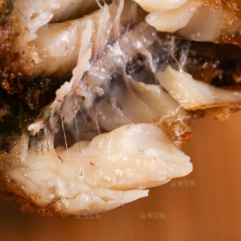 香酥炸鱼纹理