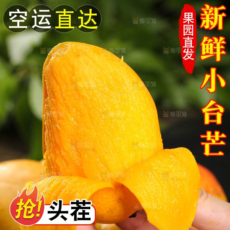 手拿着剥皮的新鲜台芒