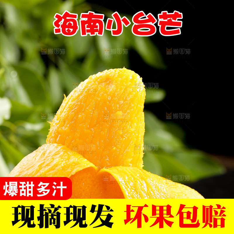 堆放着的新鲜台芒