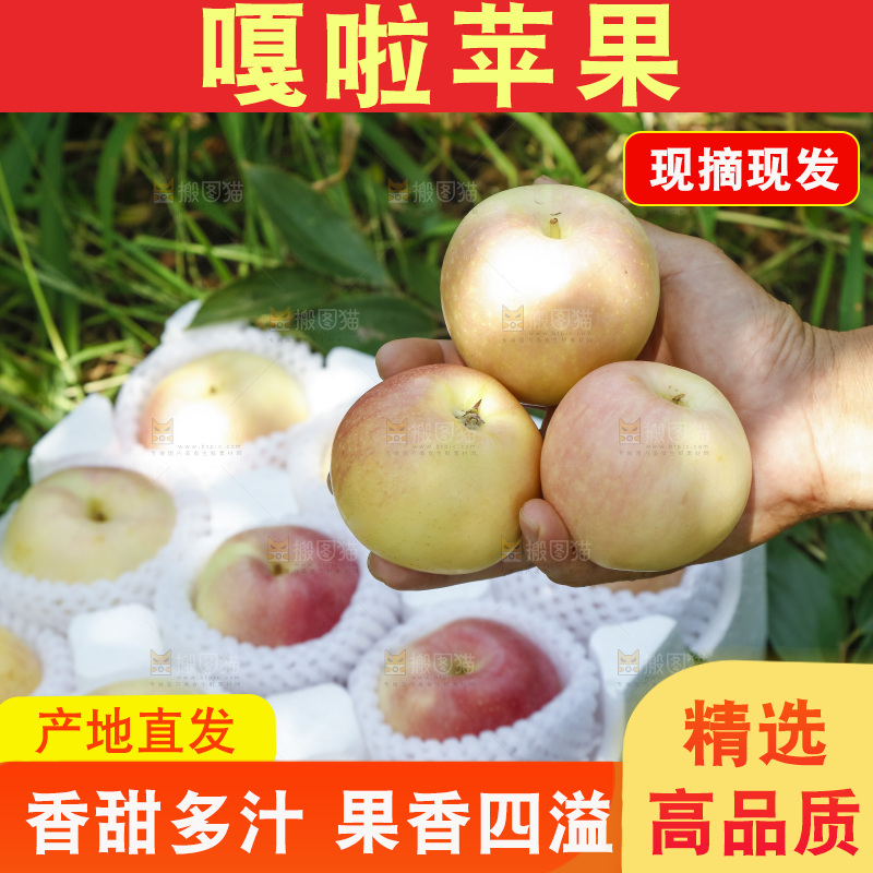 手里拿着嘎啦果