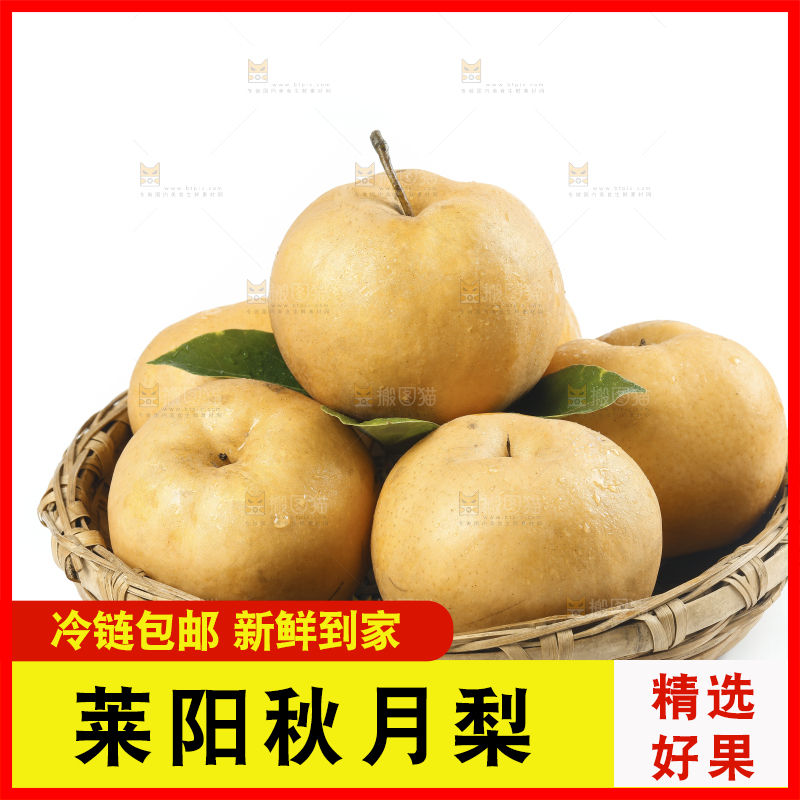 篮子里的秋月梨