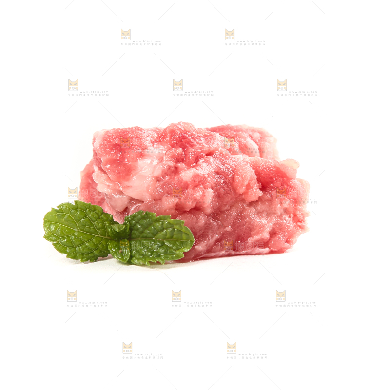 白底上的排骨