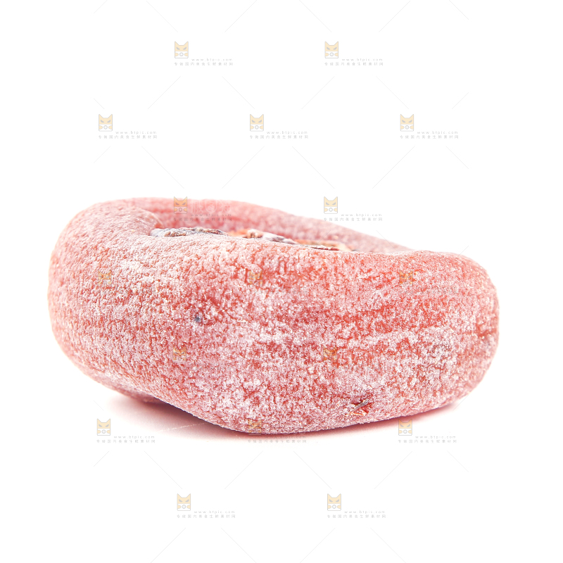 白底上的柿子饼