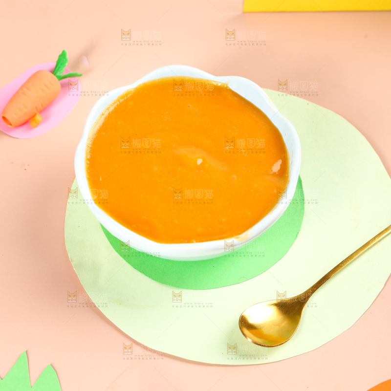 一碗胡萝卜泥