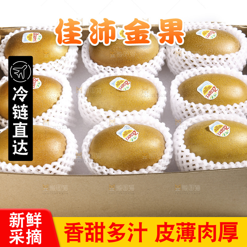 白底上的佳沛奇异果