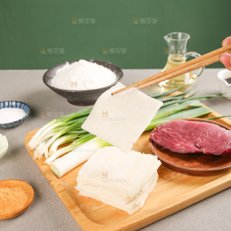 小馄饨制作过程