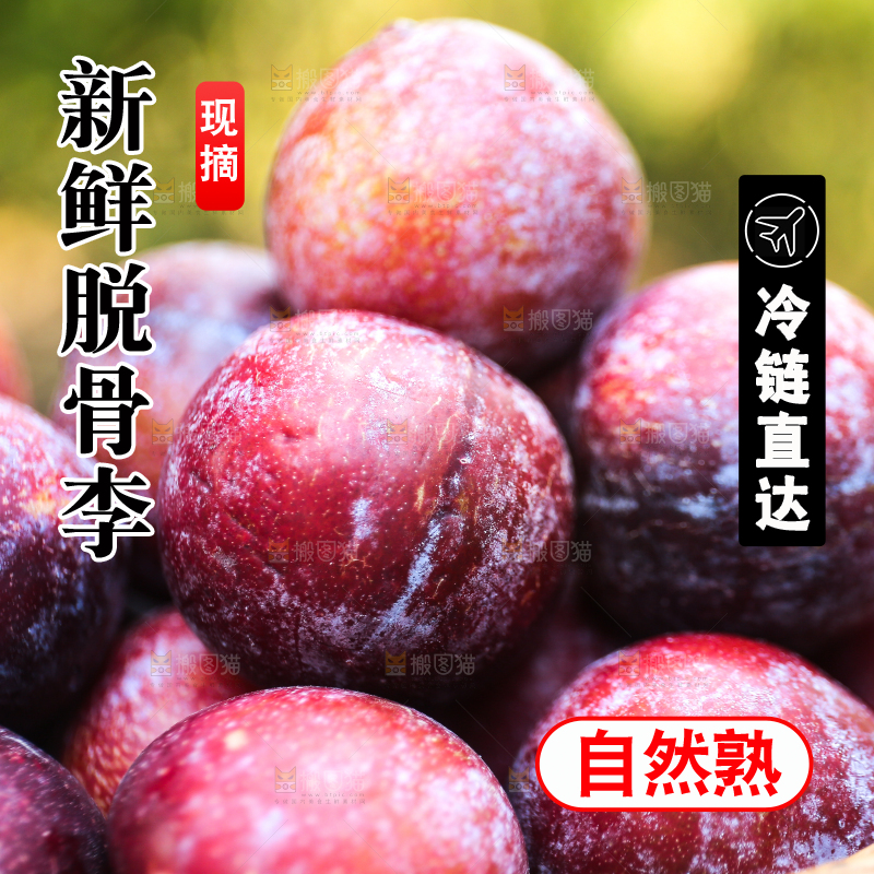 木底上放着红脱骨李