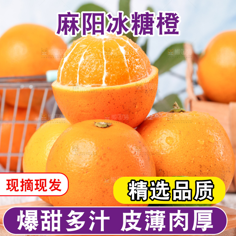 浅底上的麻阳冰糖橙