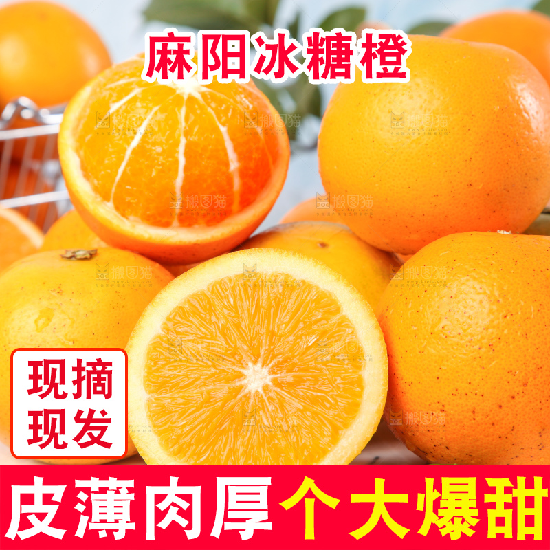 浅底上的麻阳冰糖橙