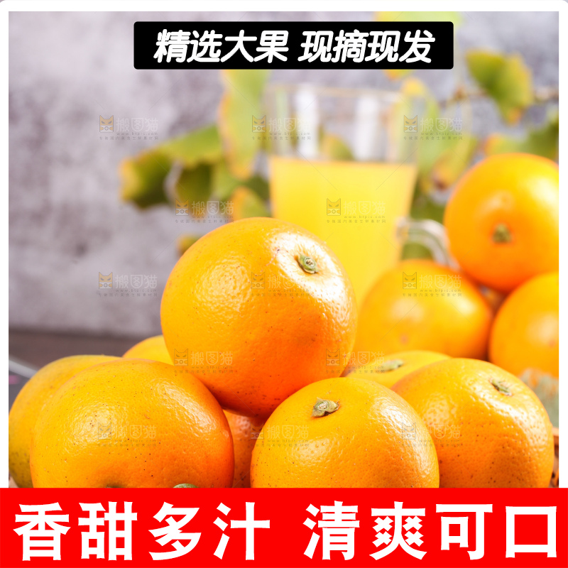 木底上的麻阳冰糖橙