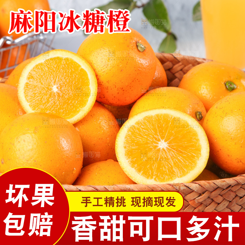浅底上的麻阳冰糖橙