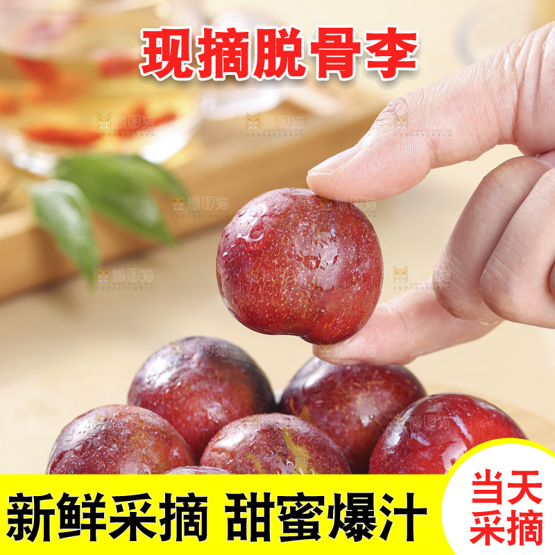 浅底上的脆红李