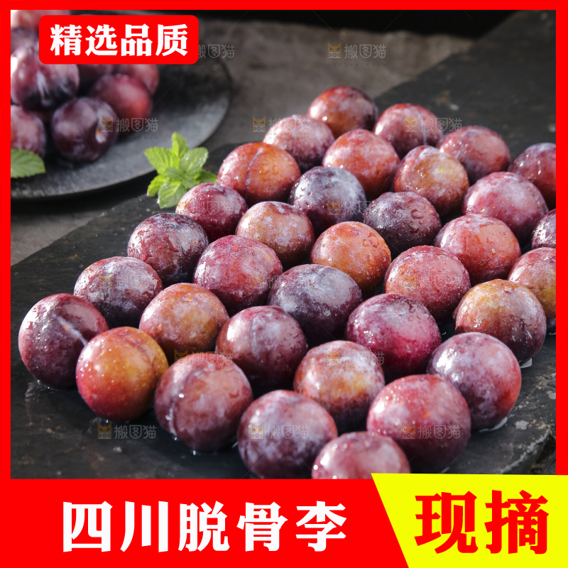 深底上放着脱骨李