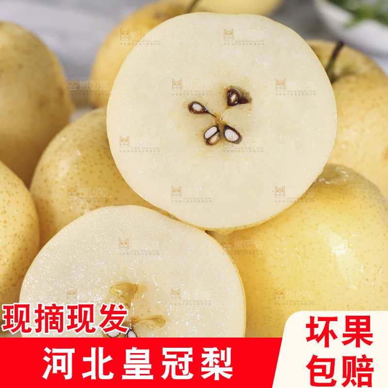 浅底上的皇冠梨