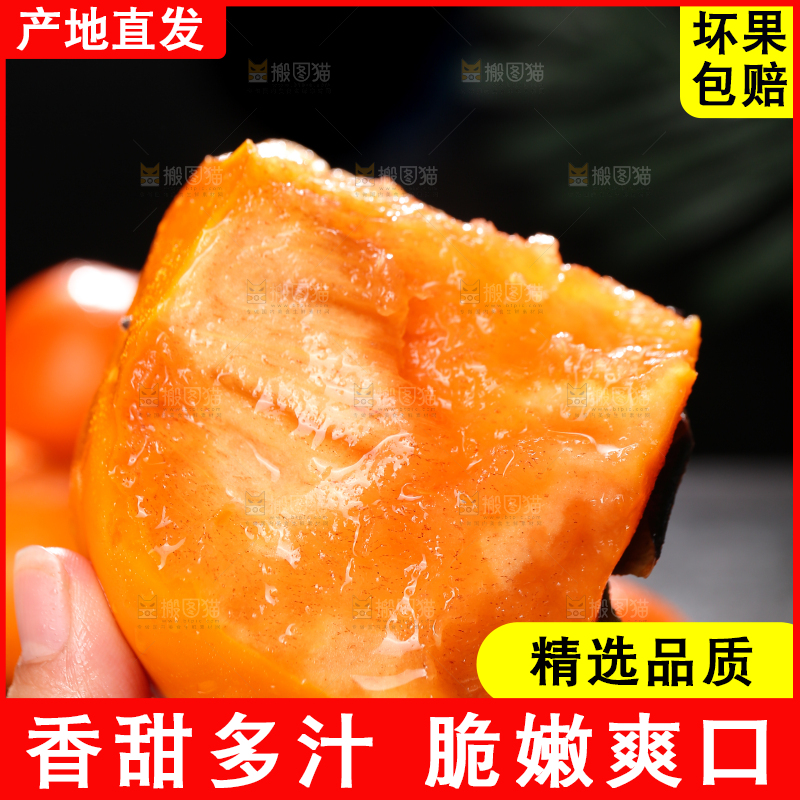 深底上的巧克力脆柿