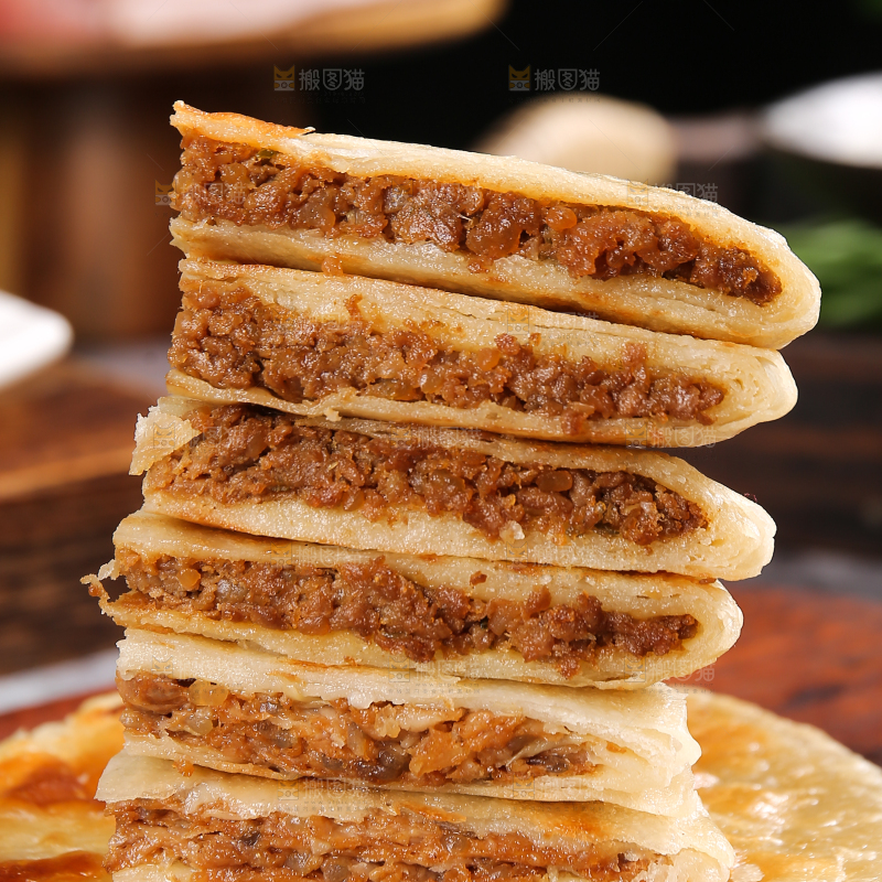 深底上的牛肉馅饼