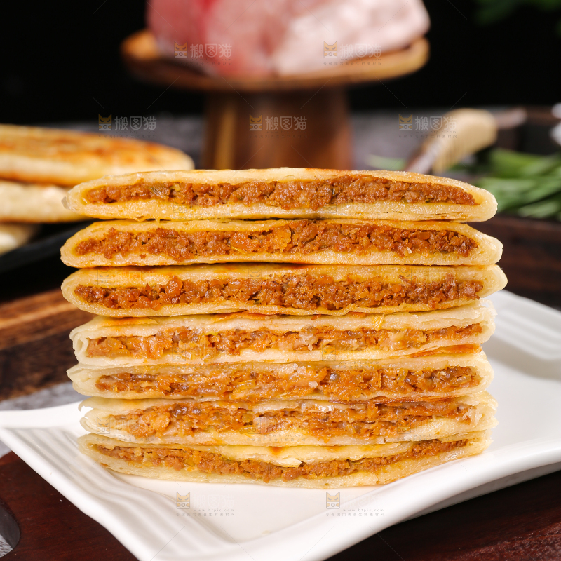 深底上的牛肉馅饼