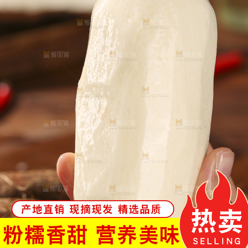 深底上放着灵芝山药