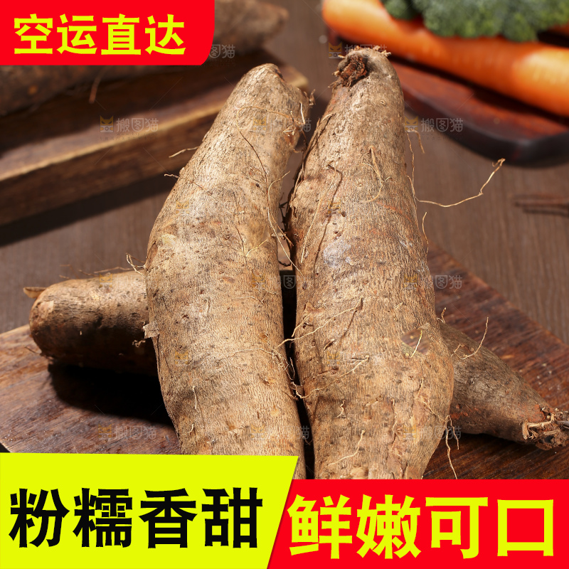 深底上放着灵芝山药