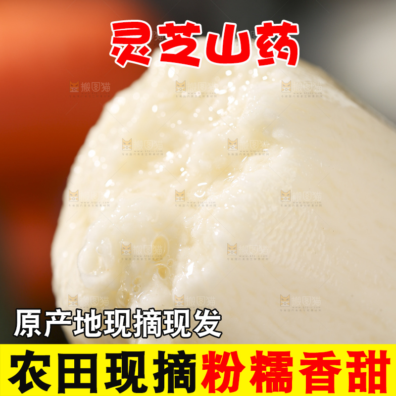 深底上放着灵芝山药