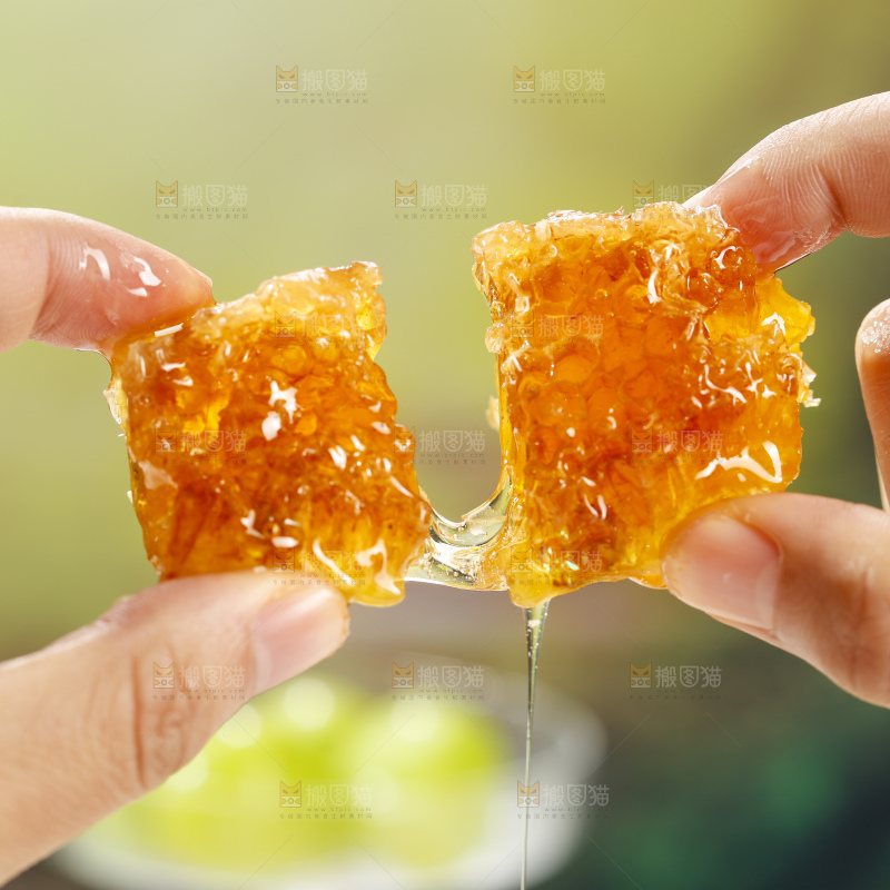 浅底上的蜂巢蜜