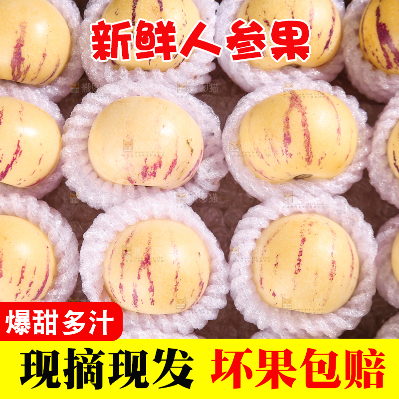 礼品盒里的人参果