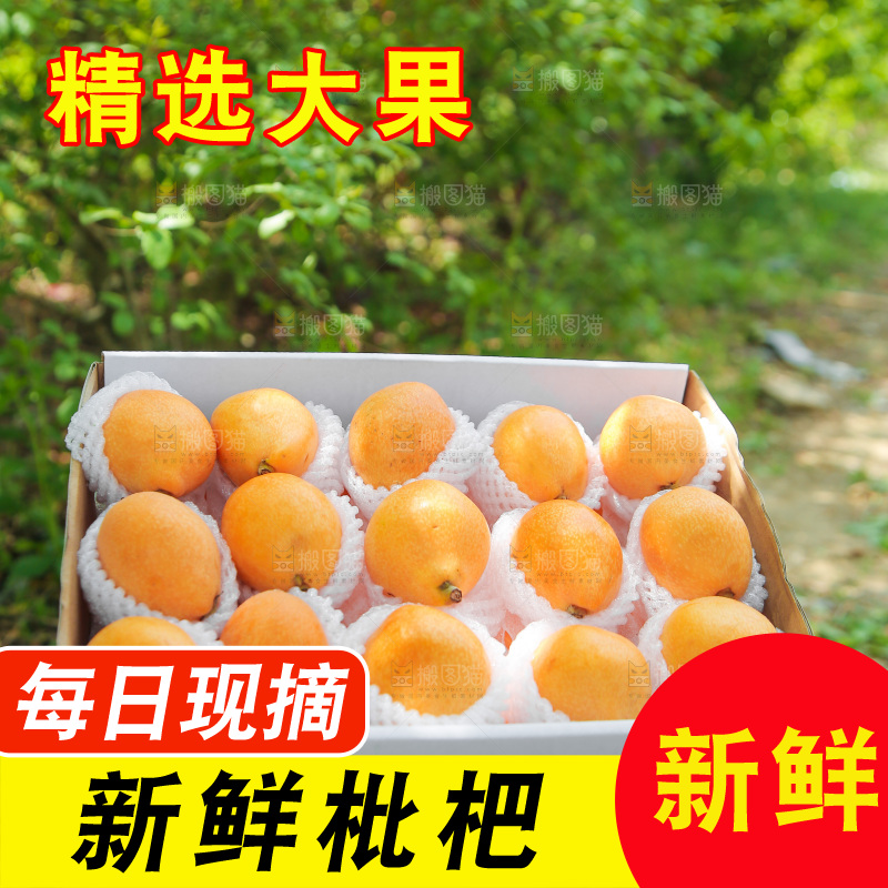 一箱云南大五星枇杷