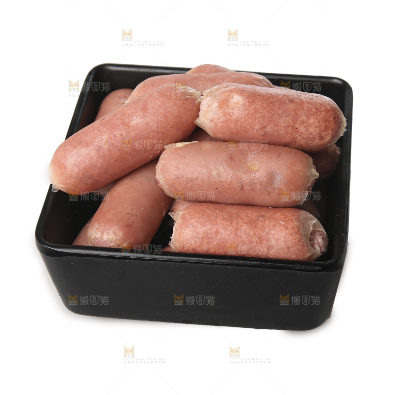白底上的火锅丸子