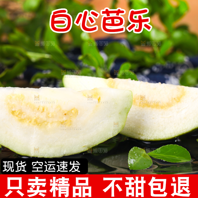 深底上的白心芭乐
